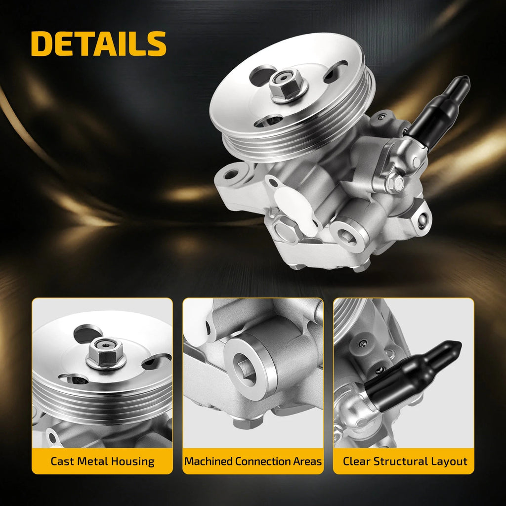 Power Steering Pump with Pulley for Subaru Forester (2009–2010), Impreza (2008–2012)