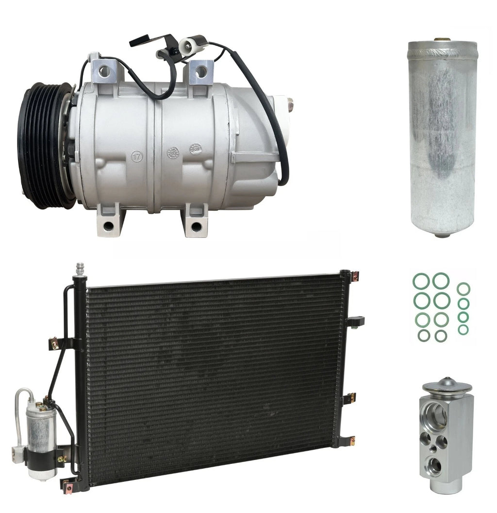 AC Compressor Kit with Condenser for Volvo S60 2.5L (2004-2009)