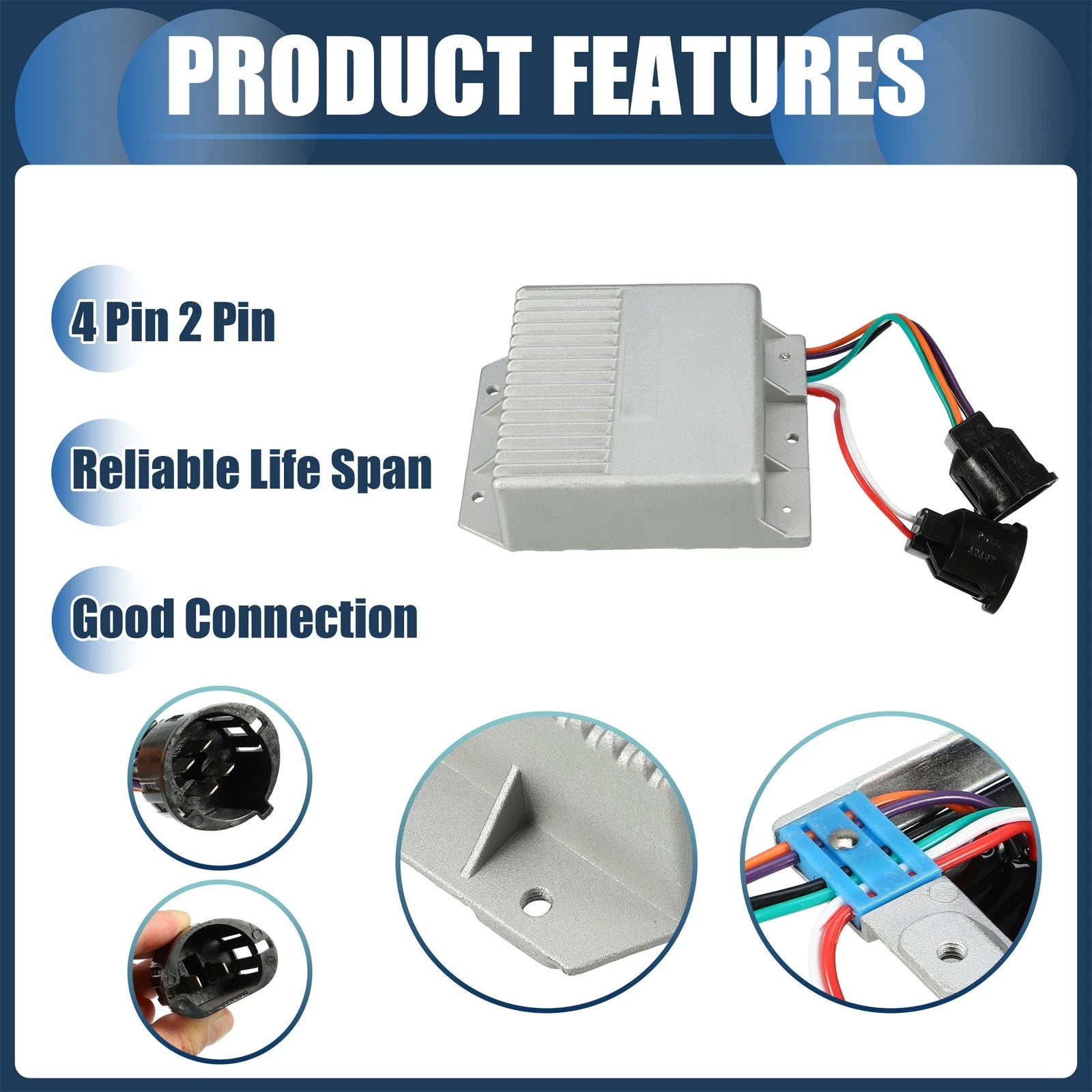 Ignition Control Module No.D6AE12A199A1A for Ford Fiesta, Fairmont 