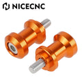 8mm Swingarm Spools Sliders for Kawasaki Z650 Z800 Z900 Z1000 SX Ninja 600 ZX-6R