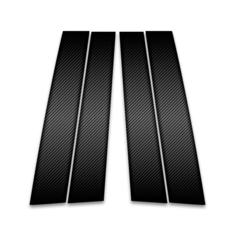 Carbon Fiber Pillar Post Covers 4pc for Oldsmobile Alero (1999–2004)