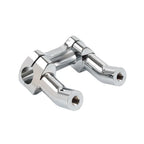 3.5" Chrome Handlebar Risers Clamp for Harley Dyna Softail Sportster