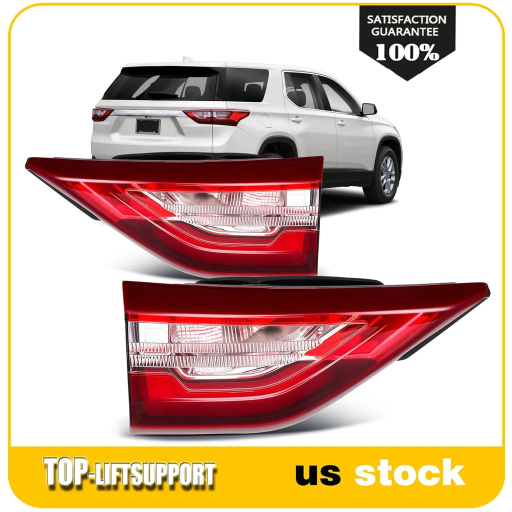 2Pcs Red Tail Lights Assembly for Chevrolet Traverse (2018–2021)
