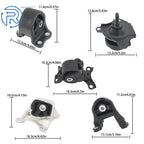 Set of 5 Motor & Trans Mounts for Honda Element (2003-2010)