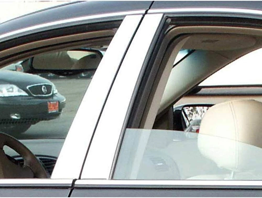 4pc. Luxury FX Chrome Pillar Post Set for 2000-2008 Lincoln LS