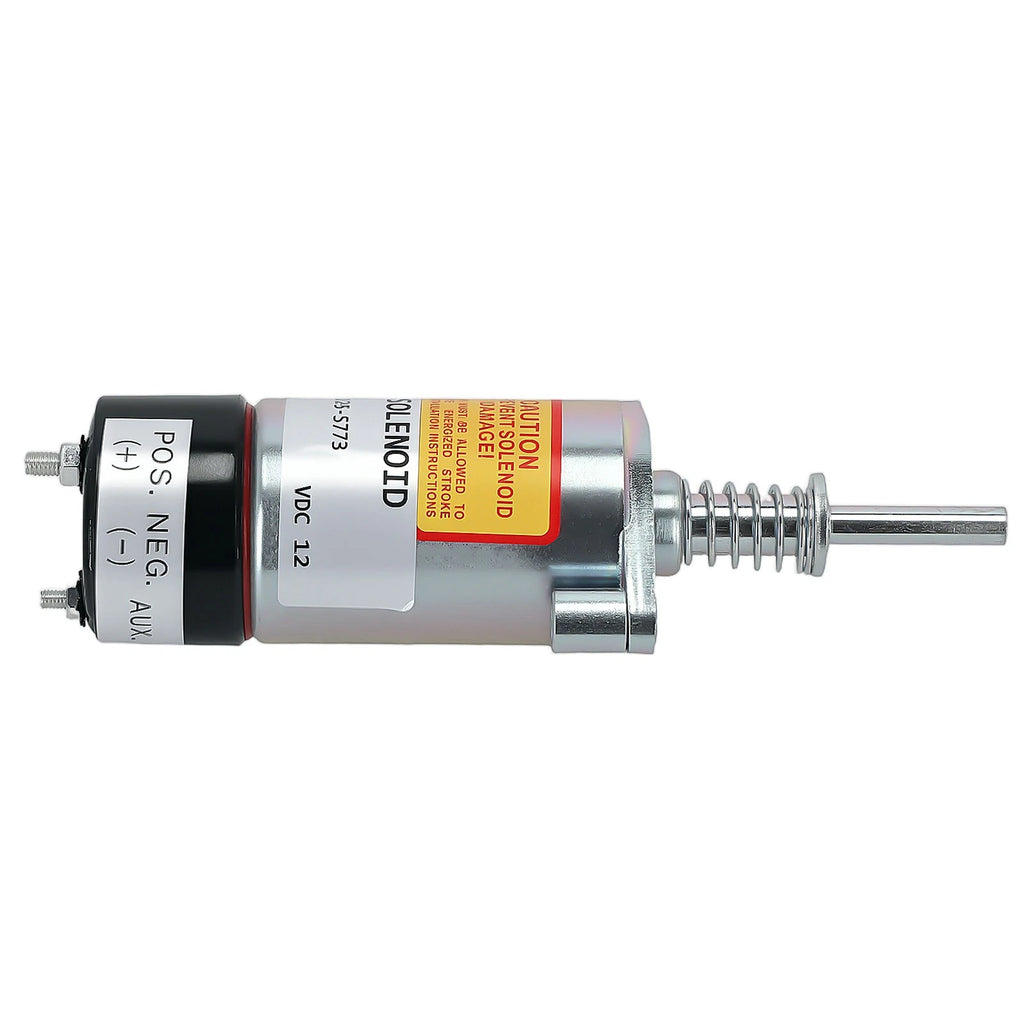 Fuel Shut Off Solenoid for Caterpillar SR4 3204 3304 3304B 3306 (–YYYY) 125-5773