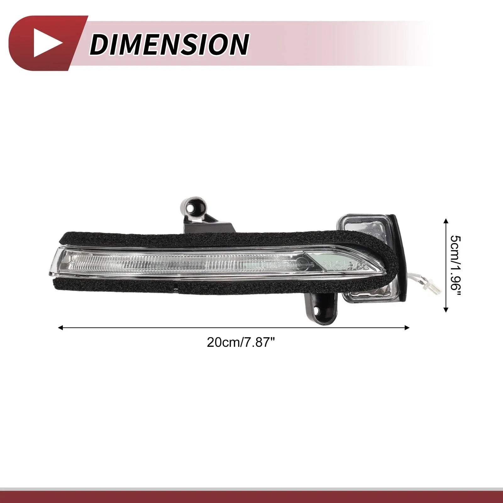 Car Mirror Turn Signal Light for Hyundai Accent Right LED (2018-2020)