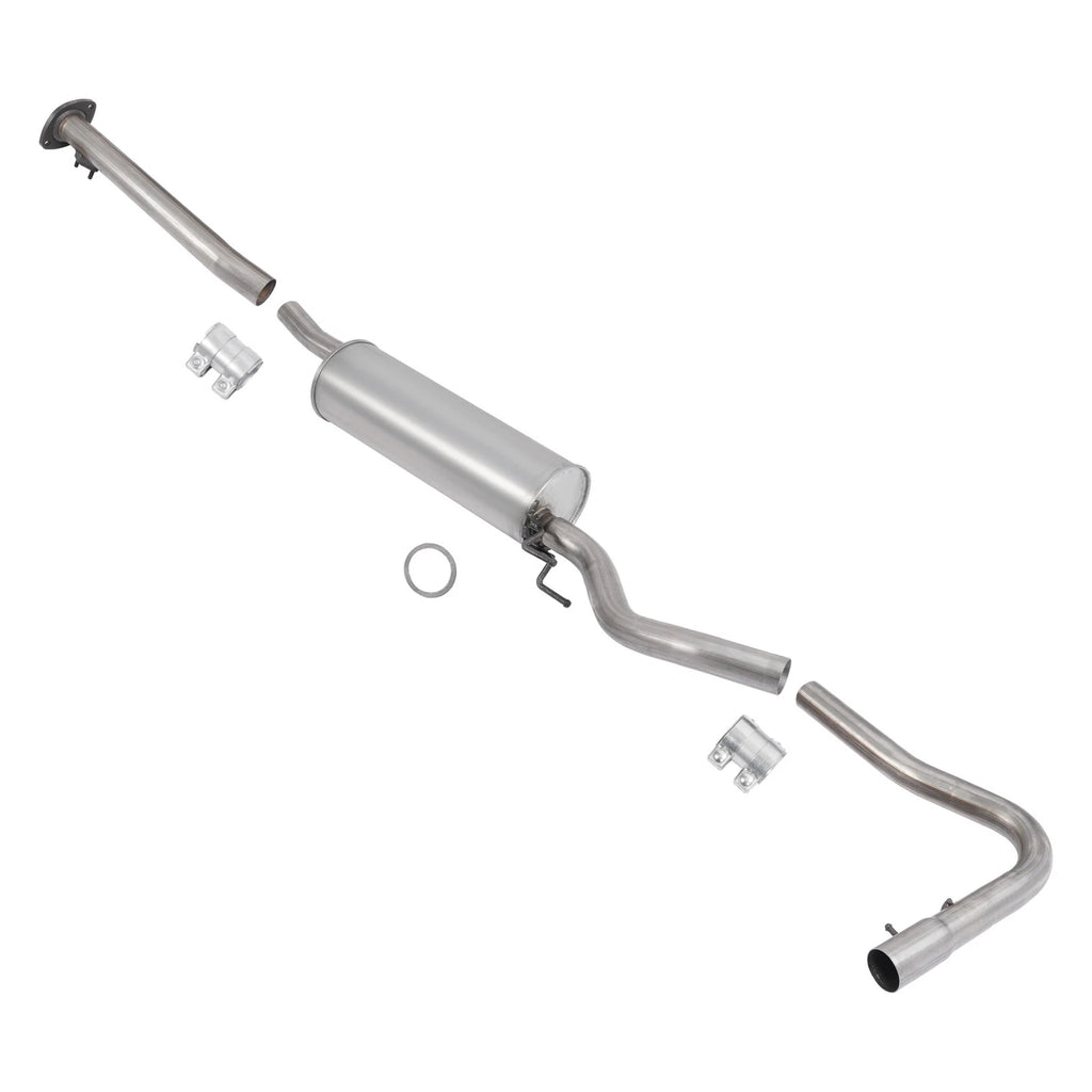 Exhaust System Middle Pipe Muffler Tail for Toyota Tacoma 2.7L 4WD (2000–2004)
