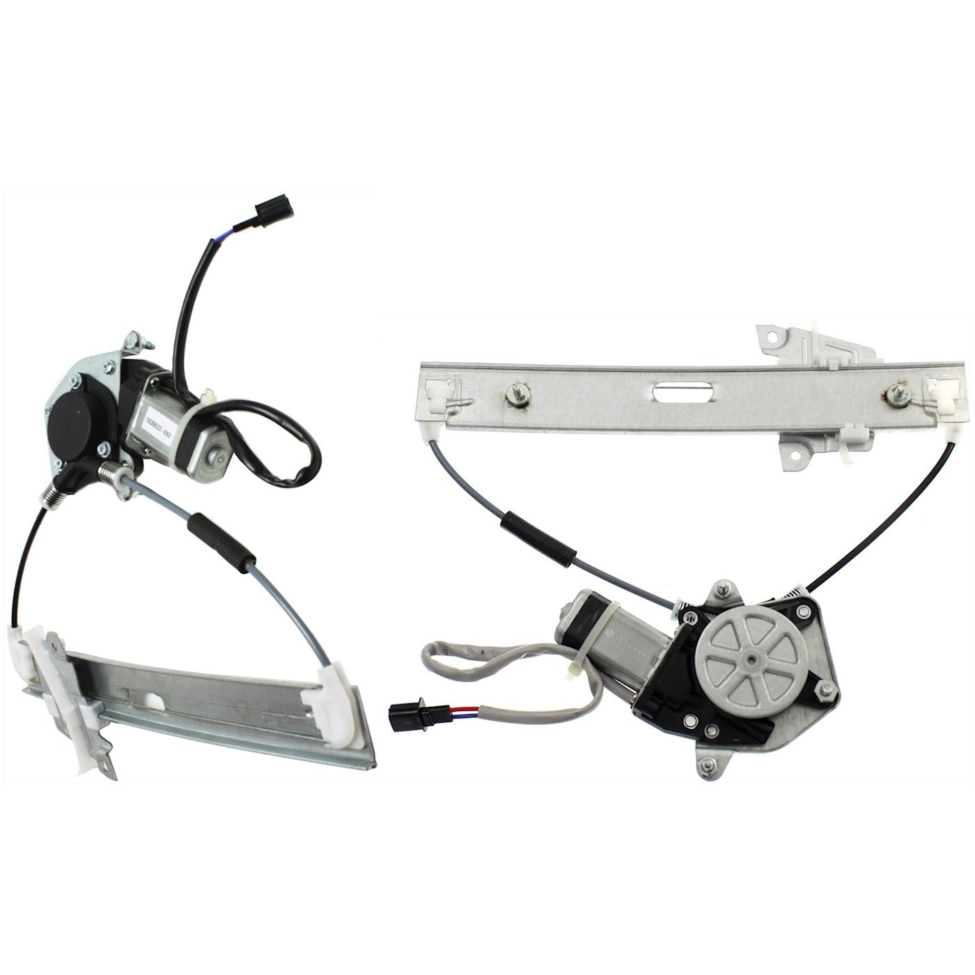Set of 2 Window Regulators for Rear Glass Driver & Passenger Side