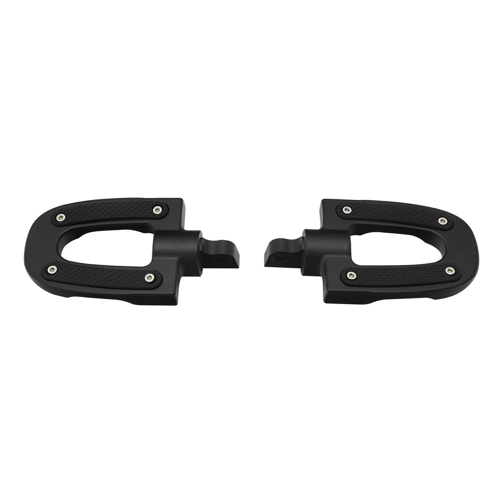 Matte Black Highway Footpegs for Harley Road King