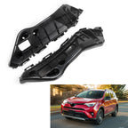 Pair of Front Bumper Brackets Retainers for Toyota RAV4 (2016–2018)
