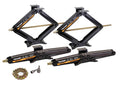 Set of 4 Libra 6000lb 24" RV Camper Stabilizer Leveling Scissor Jacks