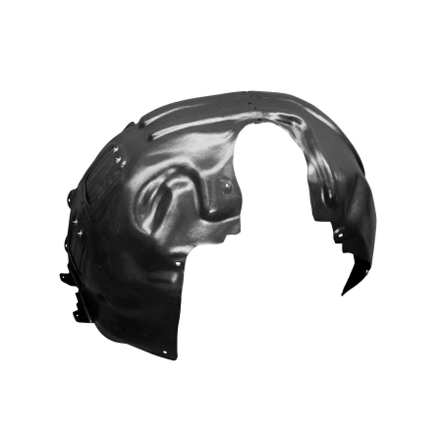 Replacement Polypropylene Front Passenger Side Fender Liner w/o Insulation Foam