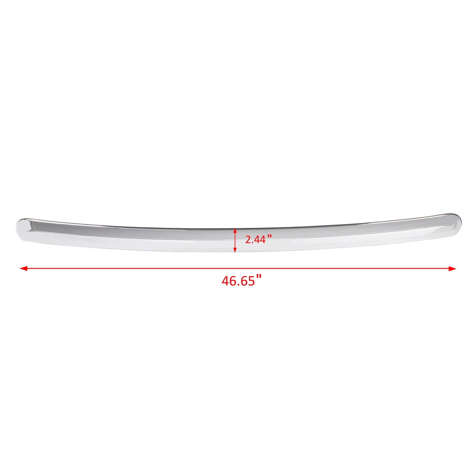 Chrome Hood Molding Trim for GMC Sierra 1500 2500 3500 (2007-2013)