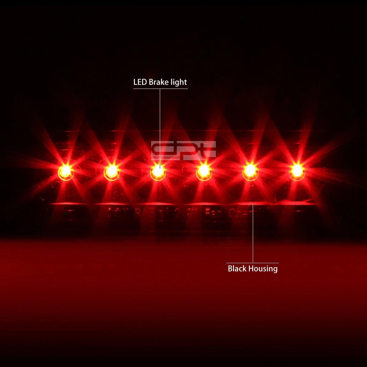 LED Rear Third Tail Brake Light for Jeep Wrangler (1997–2006)