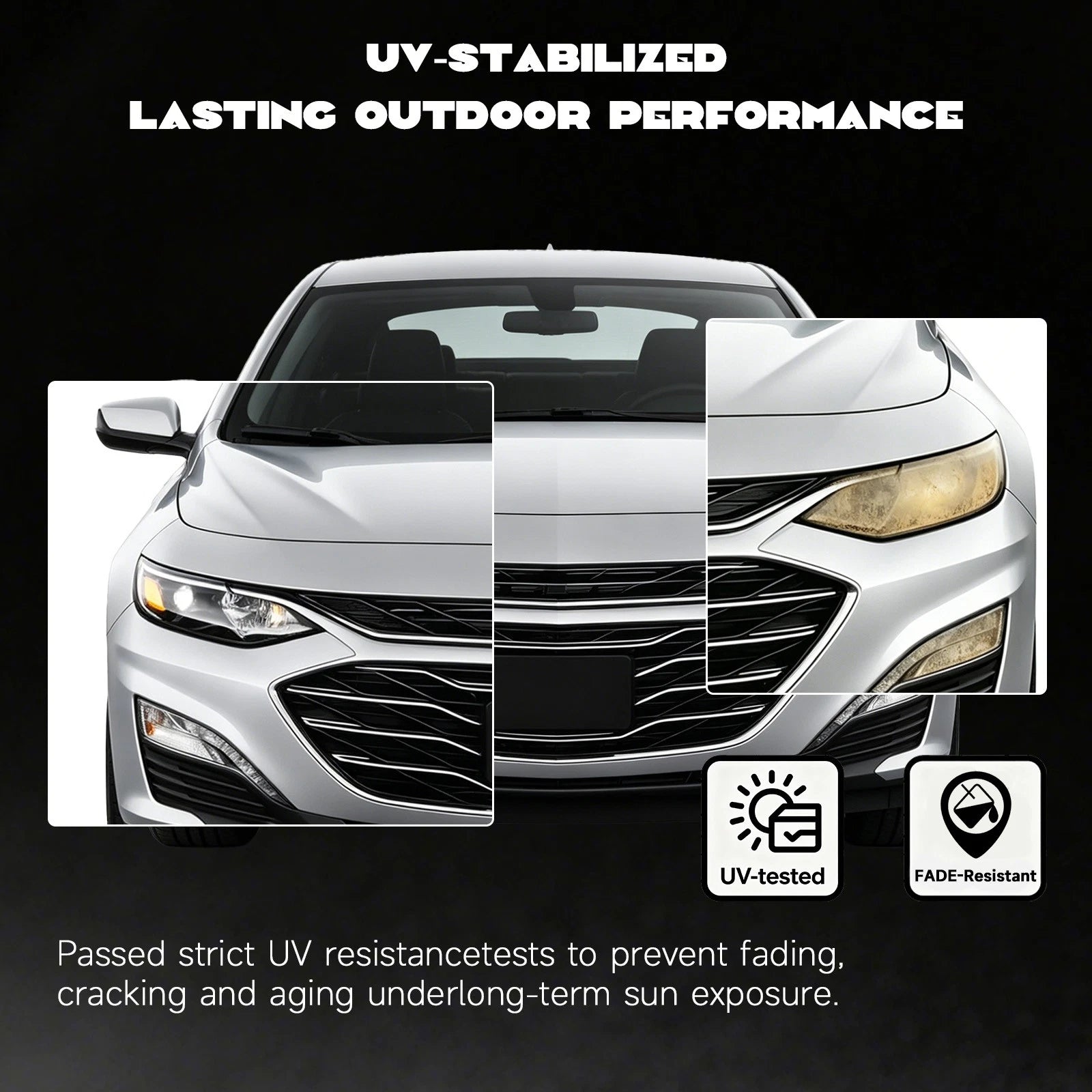 Halogen Headlight Headlamp for Chevy Malibu (2019–2025) Left Driver Side