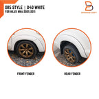 White Fender Flare Arch for Toyota Hilux Ute Vigo MK6 2005-2011 Double Cab