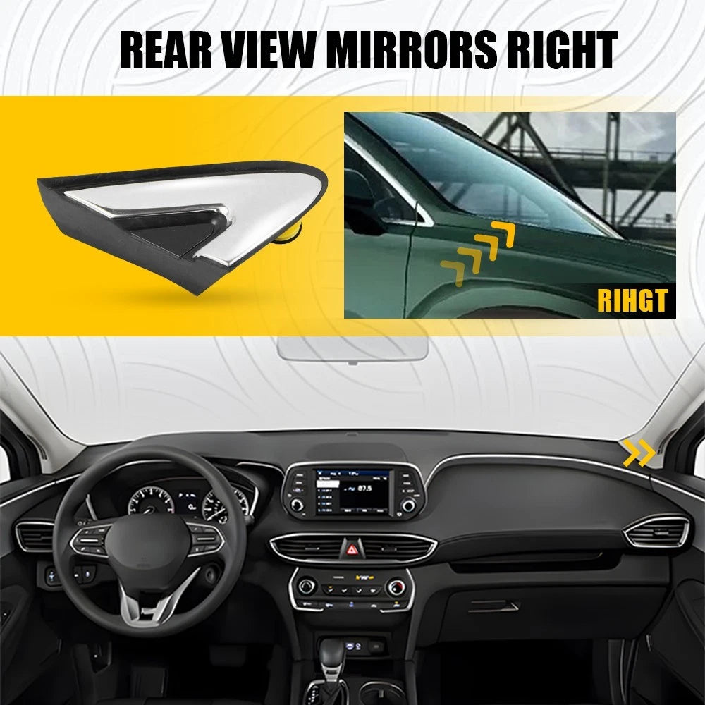 Right Fender Pillar Trim for Hyundai Santa Fe (2019–2023)