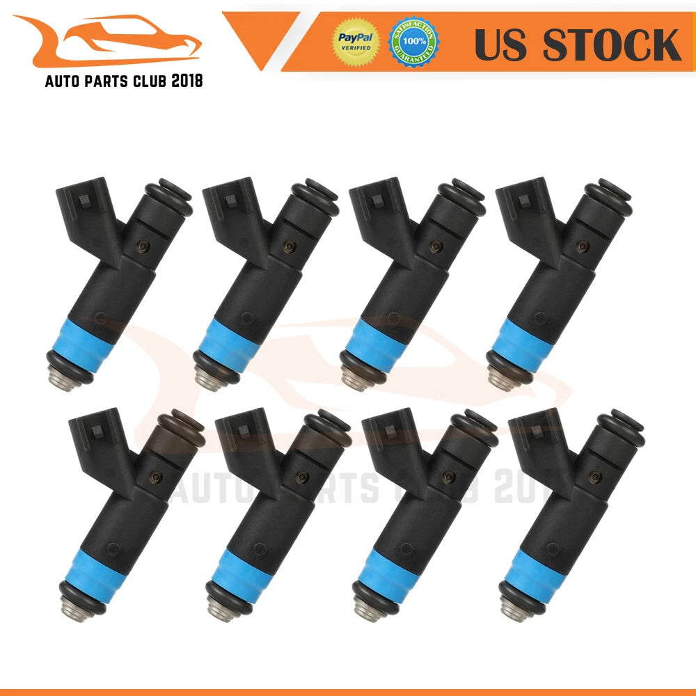 Set of 8 Fuel Injectors for Dodge Ram 1500 Pickup (2003)