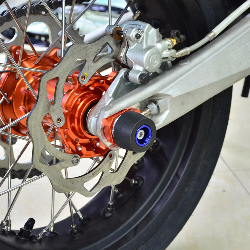 Rear Racing Wheel Axle Sliders for Husqvarna FC250 350 450 (CNC)