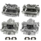 4x Front & Rear Brake Caliper with Bracket for Pontiac G8 (2008-2009)
