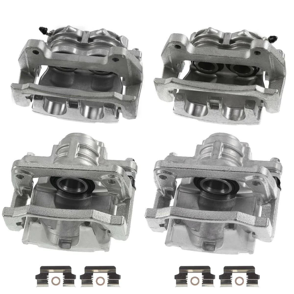 4x Front & Rear Brake Caliper with Bracket for Pontiac G8 (2008-2009)