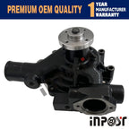Water Pump C6204611601 for Cummins B3.3 QSB3.3 (Forklift, Excavator, Skid Steer)