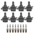 Set of 8 Ignition Coils for BMW E39 V8 (1997–2003) - OE Fine Wire Platinum