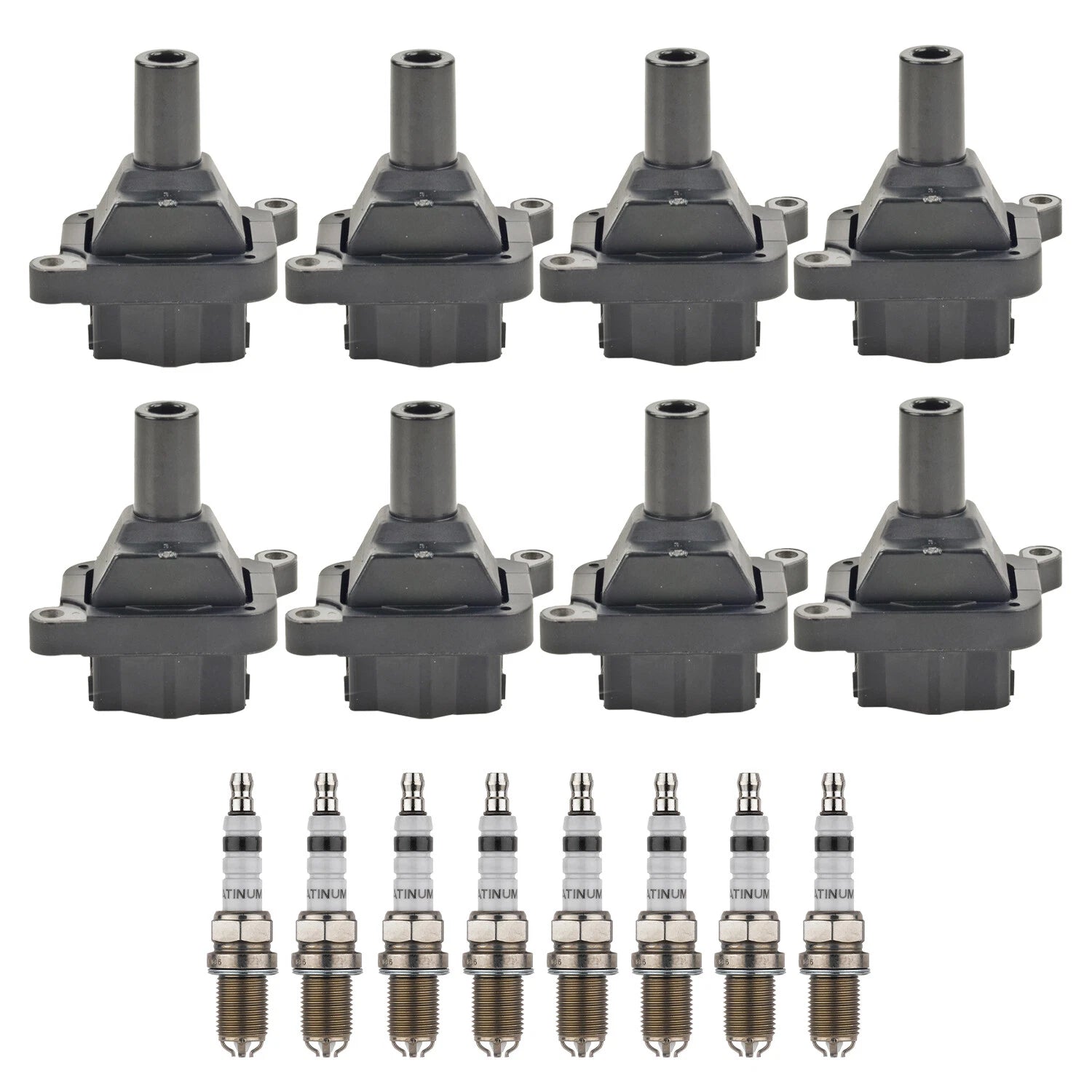 Set of 8 Ignition Coils for BMW E39 V8 (1997–2003) - OE Fine Wire Platinum