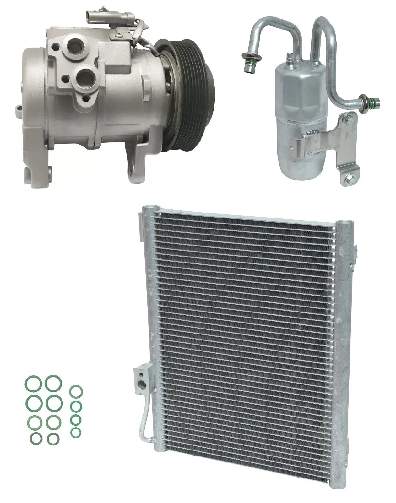 AC Compressor Kit With Condenser for Dodge Ram 4000 5.7L V8 (2006)