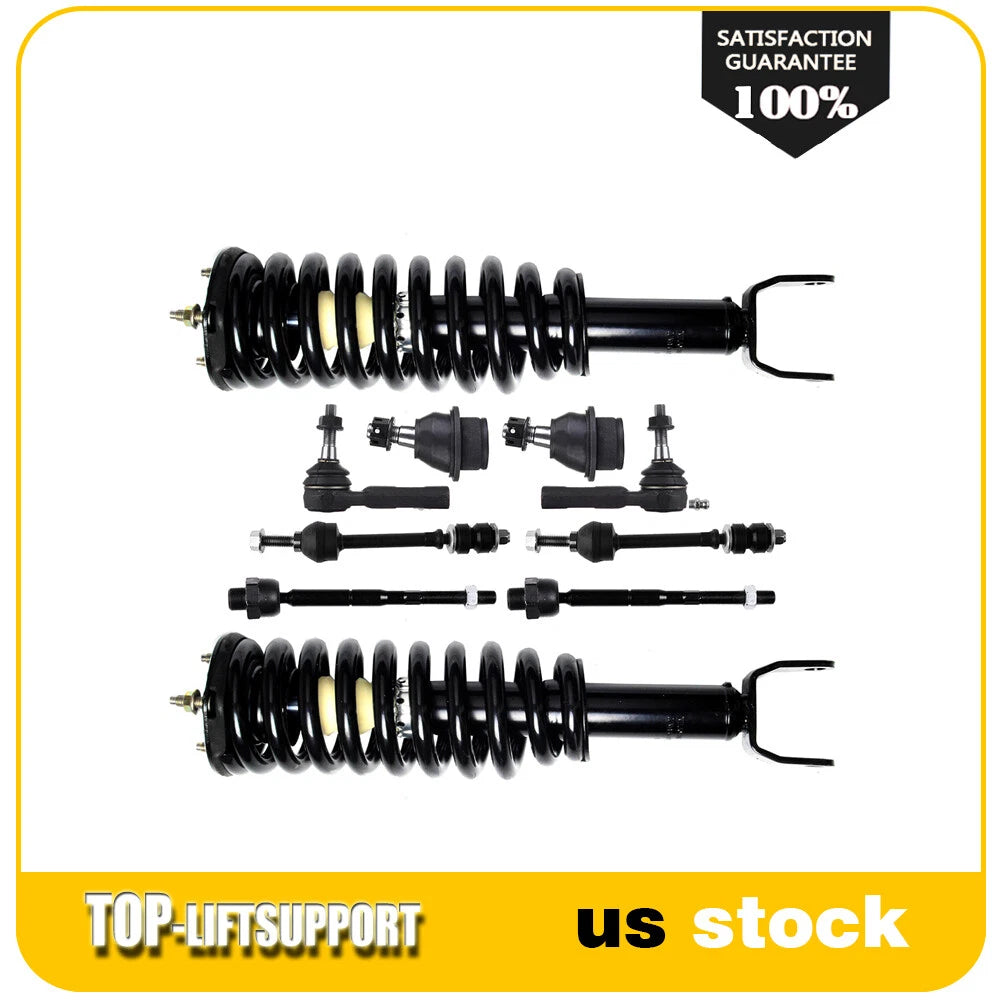 Front Struts Tie Rods Lower Ball Joint Stabilizer for Mitsubishi Raider (2006–2009)