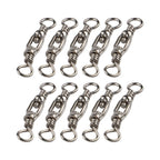 Fishing Swivel Connector for Smooth Rotation (Heavy Duty Stainless Steel)