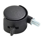 Threaded Rod M8 Swivel Wheels for Computer (7/16 7/8 Inch Axle Bearing)