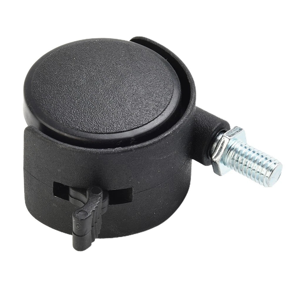 Threaded Rod M8 Swivel Wheels for Computer (7/16 7/8 Inch Axle Bearing)