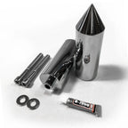 Chrome Spike Extended Frame Slider Protector for Yamaha YZF 600R (1996–2007)