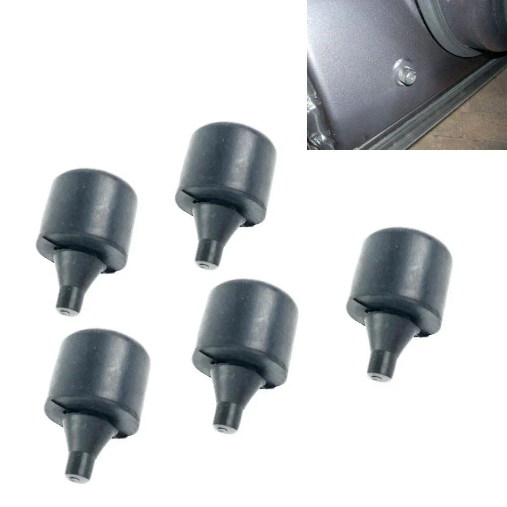 Door Bumper Stop 5 pcs Anti-Collision Rubber Pier Rubber Buffers