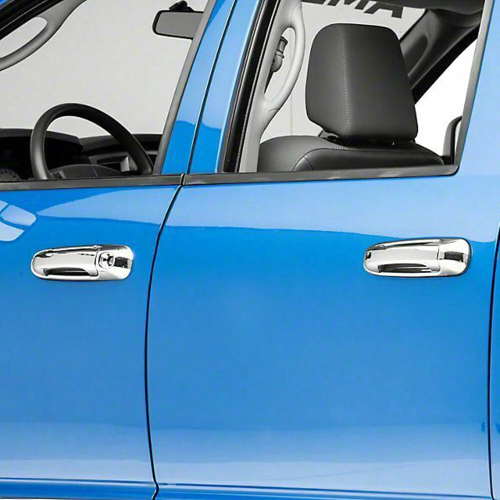 Set of 4 Chrome Door Handle Covers for Dodge Ram 1500 (2002–2008)
