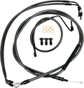 Handlebar Cable/Brake Line Kit for LA Choppers (12" - 14" Ape Hanger)