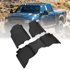 All Weather TPE Floor Mats for Dodge Ram 2500 3500 Crew Cab (2019–2024)