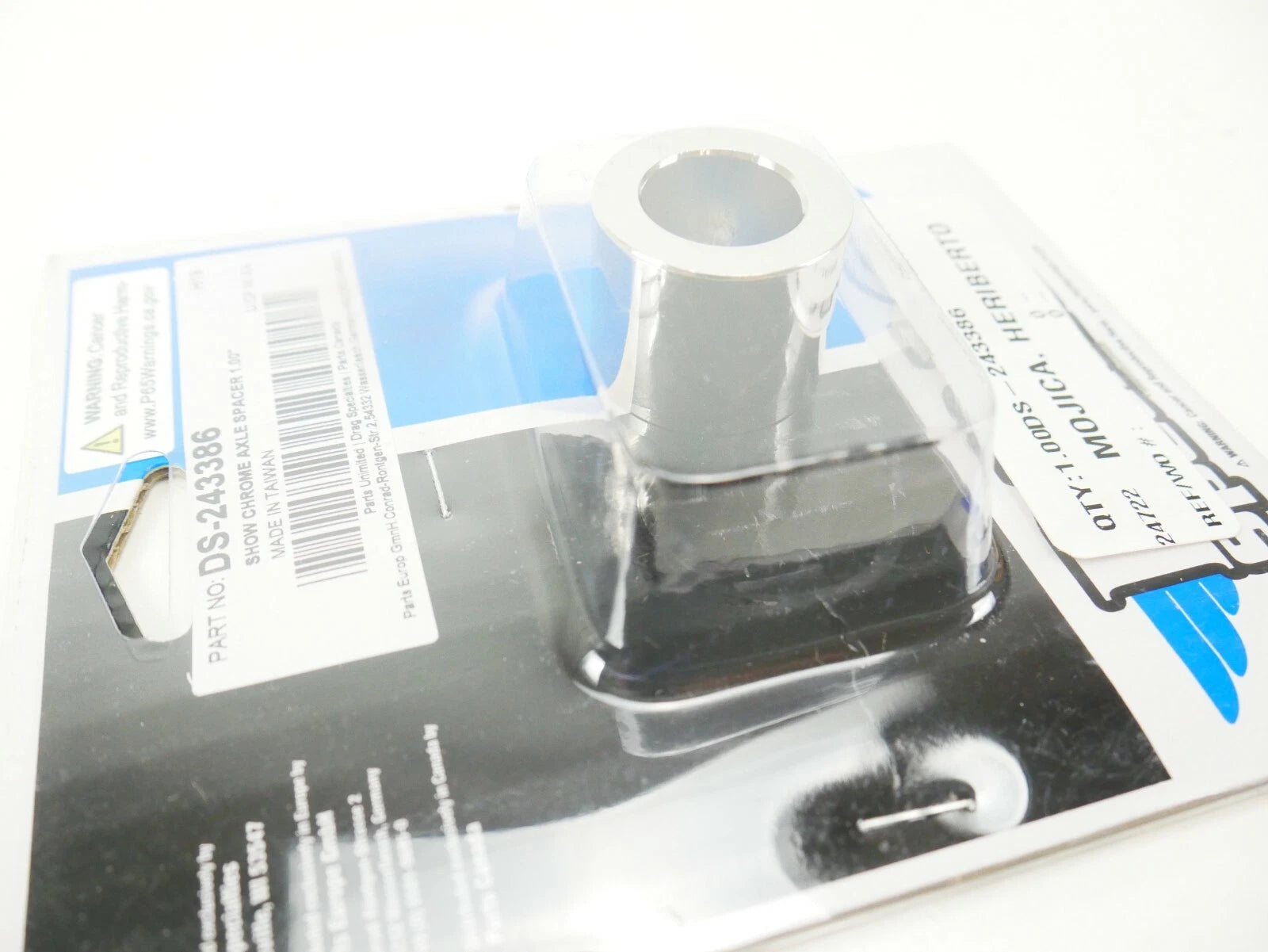 Chrome Outer Axle Spacer for Harley Davidson (Fits DS-243386)