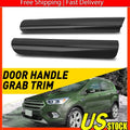 Set of 2 Front Door Handle Trim Molding for Ford Escape (2013–2019) Black