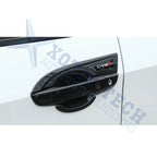 Carbon Fiber Pattern Side Door Handle Bowl Overlay for Honda Civic (2016-2021)