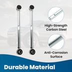 2X Adjustable Rear Panhard Strut Rods for Chevrolet Corvette (1963–1979) Steel