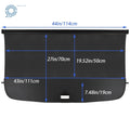 Cargo Cover for Audi Q5 (2010–2018) - Luggage Security Shade