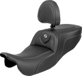 SADDLEMEN Roadsofa Seat with Backrest for FLRT/FLTRT (2015–2025) Carbon Fiber