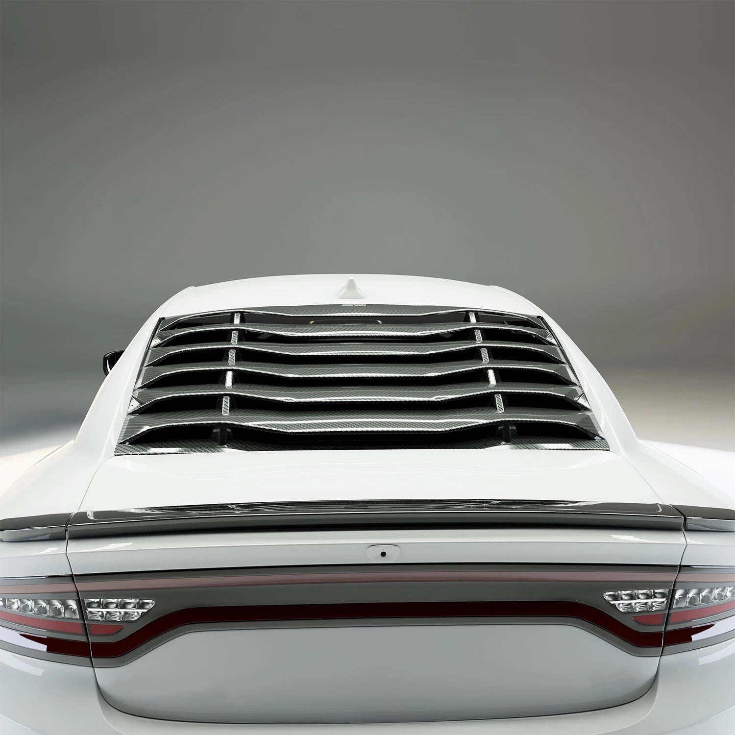 Carbon Fiber Rear Window Louver for Dodge Charger (2011–2023)