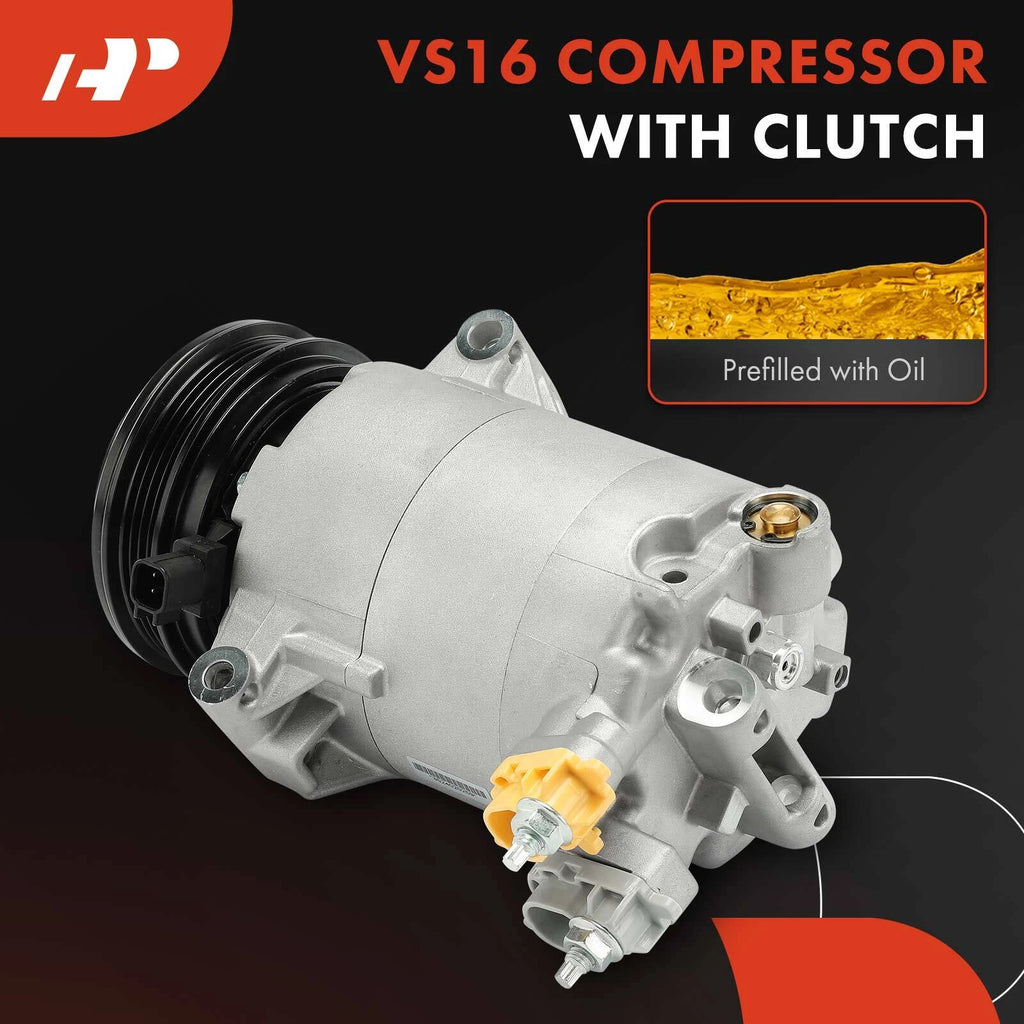 A/C Compressor with Clutch for Ford Transit Connect (2014-2018)