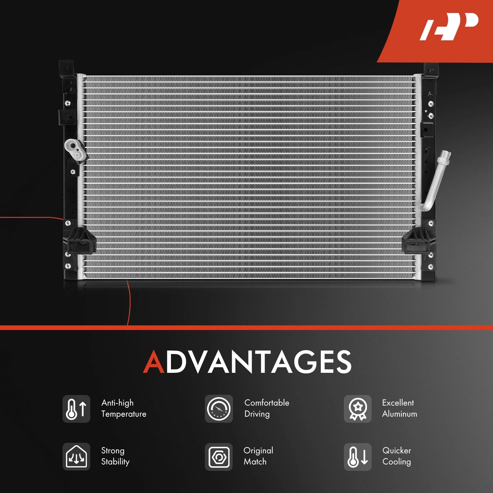 A/C Condenser for Toyota Tacoma (1995-1997)