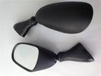Black Side Racing Mirrors for Suzuki GSX600F Katana (1998–2006)
