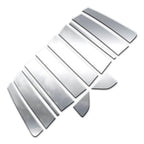 Diamond Grade 12pc Stnls Steel Pillar Post Covers for 2021-25 Cadillac Escalade